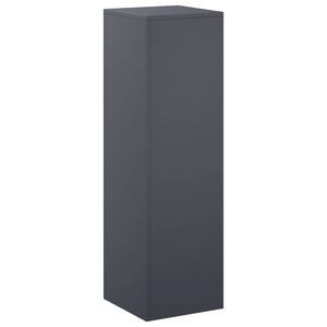 vidaXL Supporto per piante Antracite 30 x 30 x 100 cm Acciaio Inox
