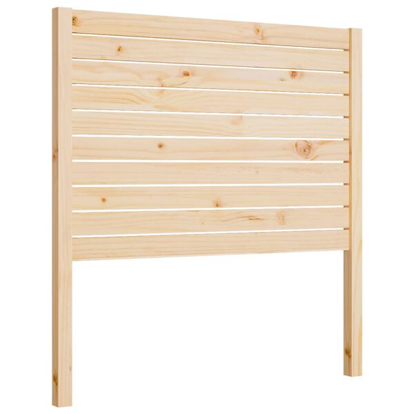 vidaXL Testiera per Letto 106x4x100 cm in Legno Massello di Pino