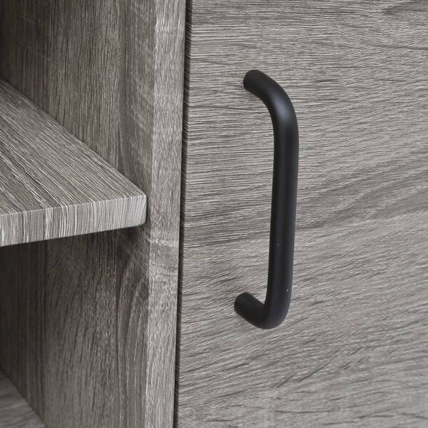 vidaXL Mobile Porta TV 120x40x45 cm Grigio