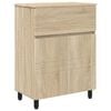 vidaXL Mobiletto da bagno Rovere Sonoma 60 x 35 x 80 cm