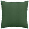 vidaXL Cuscini da Divano 2 pcs Verde Scuro 80 x 80 cm Tessuto in Cords