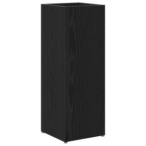 vidaXL Supporto per Ombrellone Rovere Nero 20 x 20 x 55,5 cm