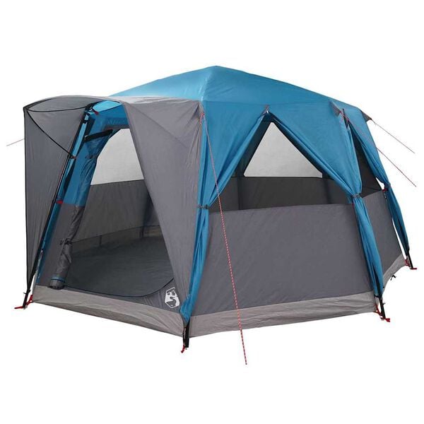 vidaXL Tenda Capanna con tetto Blu 425 x 396 x 222 cm