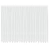 vidaXL Tenda in Pizzo con tende Bianco 240 x 500 cm Poliestere