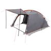 vidaXL Tenda a tunnel Grigio e arancione 361 x 235 x 147 cm