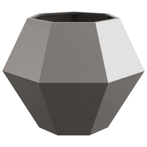 vidaXL Fioriera Ruggine 75 x 75 x 60 cm