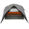 vidaXL Tenda a Cupola con tetto Grigio e arancione 455 x 252 x 178 cm