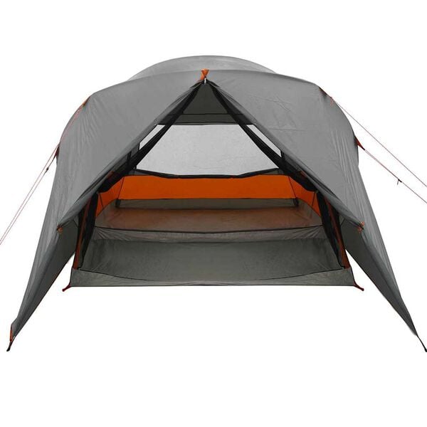 vidaXL Tenda a Cupola con tetto Grigio e arancione 455 x 252 x 178 cm