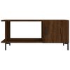 vidaXL Tavolino da Salotto Rovere Marrone 90x50x40cm Legno Multistrato