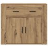 vidaXL Credenza Rovere Artigianale 80x33x70 cm in Truciolato