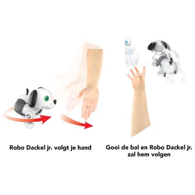 Silverlit Robot Interattivo Cucciolo Robo Dackel Junior