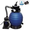 vidaXL Pompa con Filtro a Sabbia 400 W 11000 l/h