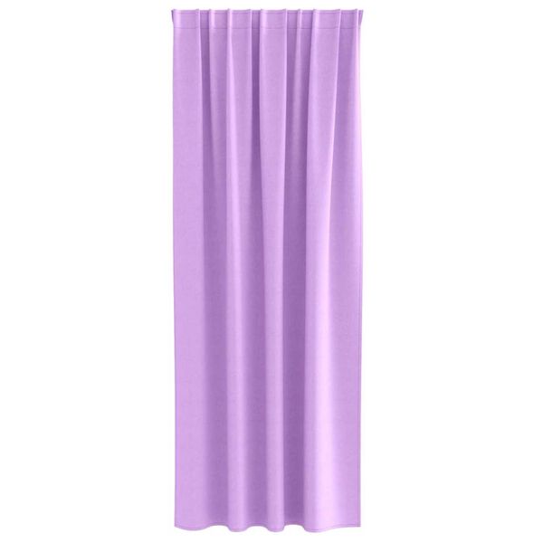 vidaXL Tende Blackout con Anelli 2 pcs Viola 225 x 140 cm Poliestere