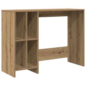 vidaXL Scrivania Rovere Artigianale 102,5x35x75cm in Legno Multistrato