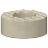vidaXL Protectori per Gambe di Sedia 2 pz Trasparente &Oslash; 15 x 16 mm PVC