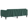 vidaXL Letto da Giorno Verde Scuro 90x200 cm in Velluto
