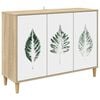 vidaXL Credenza HANAU Sonoma 102 x 33 x 75 cm Legno ingegnerizzato