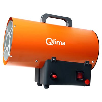 Qlima Generatore Aria Calda a Gas GFA 1015 19x38x30,5 cm Arancione