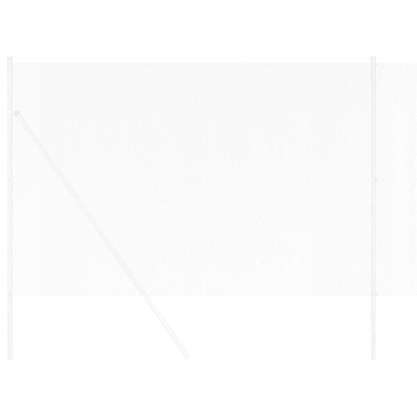 vidaXL Recinzione Esagonale Argento 1,5 x 10 m Acciaio zincato