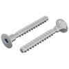 vidaXL Vite 2 pz Zincato 5 x 40 mm Ferro