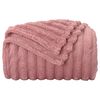 vidaXL Coperta Rosa 270 x 240 cm Panno