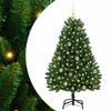 vidaXL Albero di Natale Artificiale con Rami Pieghevoli Verde 150 cm