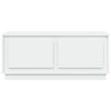 vidaXL Tavolino da Salotto Bianco 102x50x44 cm in Legno Multistrato