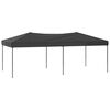 vidaXL Tenda per Feste Pieghevole Antracite 3x6 m