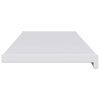 vidaXL Soglia della Finestra Bianco 140 x 35 x 4,5 cm PVC