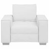 vidaXL Poltrona Sofa Bianco 100 cm Pelle Sintetica