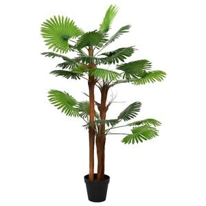 vidaXL Albero di Palma Fan Artificiale Verde 75 x 25 x 180 cm