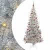 vidaXL Albero di Natale Argento 210 cm PET