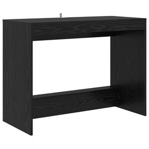 vidaXL Scrivania Letto Rovere Nero Legno ingegnerizzato