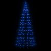 vidaXL Albero di Natale a LED 200 LED Blu 180 cm