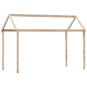 vidaXL Tetto per Letto Bambini 217x95,5x159 cm Legno Massello di Pino