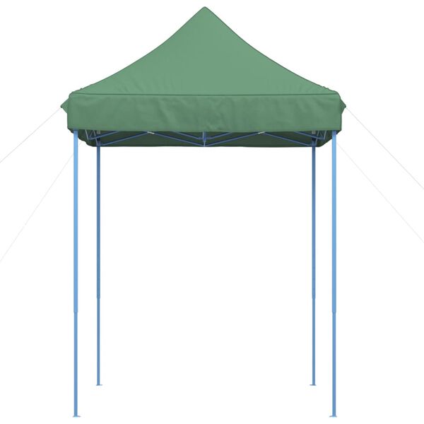 vidaXL Tenda da Festa Pieghevole Pop-Up Verde 200x200x306 cm