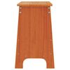 vidaXL Panca da Ingresso Marrone Cera 100x28x45 cm Legno Massello Pino