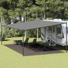 vidaXL Tappeto da Tenda 400x600 cm Antracite