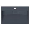 vidaXL Lavandino 60x38x11 cm Blocco in Marmo/Minerale Antracite