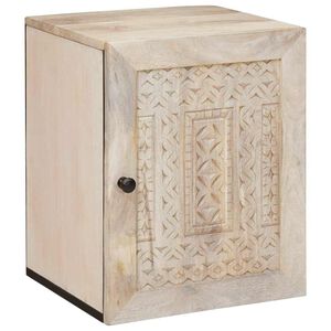 vidaXL Mobile da Bagno Bianco 38 x 33 x 48 cm Legno multistrato