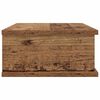 vidaXL Comodino 2 pcs Legno vecchio 40 x 31 x 15 cm Legno multistrato