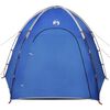 vidaXL Tenda da Piscina azzurro 366 x 305 x 231 cm Poliestere
