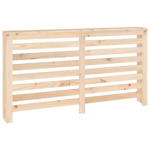 vidaXL Copertura Termosifone 153x19x84 cm in Legno Massello di Pino