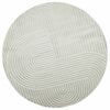 vidaXL Tappeto per uso interno ed esterno PALMERAS Verde &Oslash; 200 CM