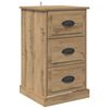 vidaXL Armadio da Notte Rovere artigianale 39 x 39 x 67,5 cm