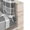 vidaXL Set Divani da Giardino Pallet 6 pz con Cuscini in Legno di Pino