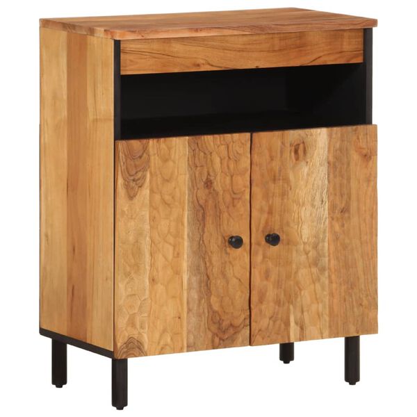vidaXL Credenza 60x33x75 cm in Legno Massello di Acacia