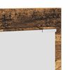 vidaXL Appendiabiti a muro con specchio Legno vecchio 70 x 10 x 90 cm