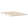 vidaXL Struttura letto a terra Bianco 140 x 210 cm