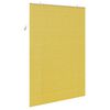 vidaXL Tenda a rullo con tende Giallo 140 x 220 cm Bamb&ugrave;